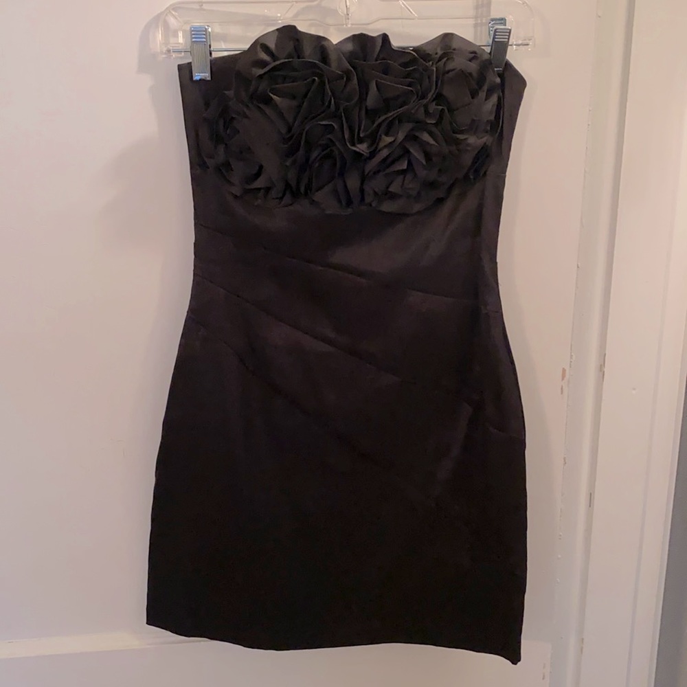 Strapless Black Dress